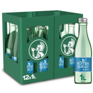 Römerquelle mild 1l 12Stk. Split. Mehrweg