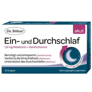 Dr. Böhm Ein- und Durchschlaf akut 30 Stk.
